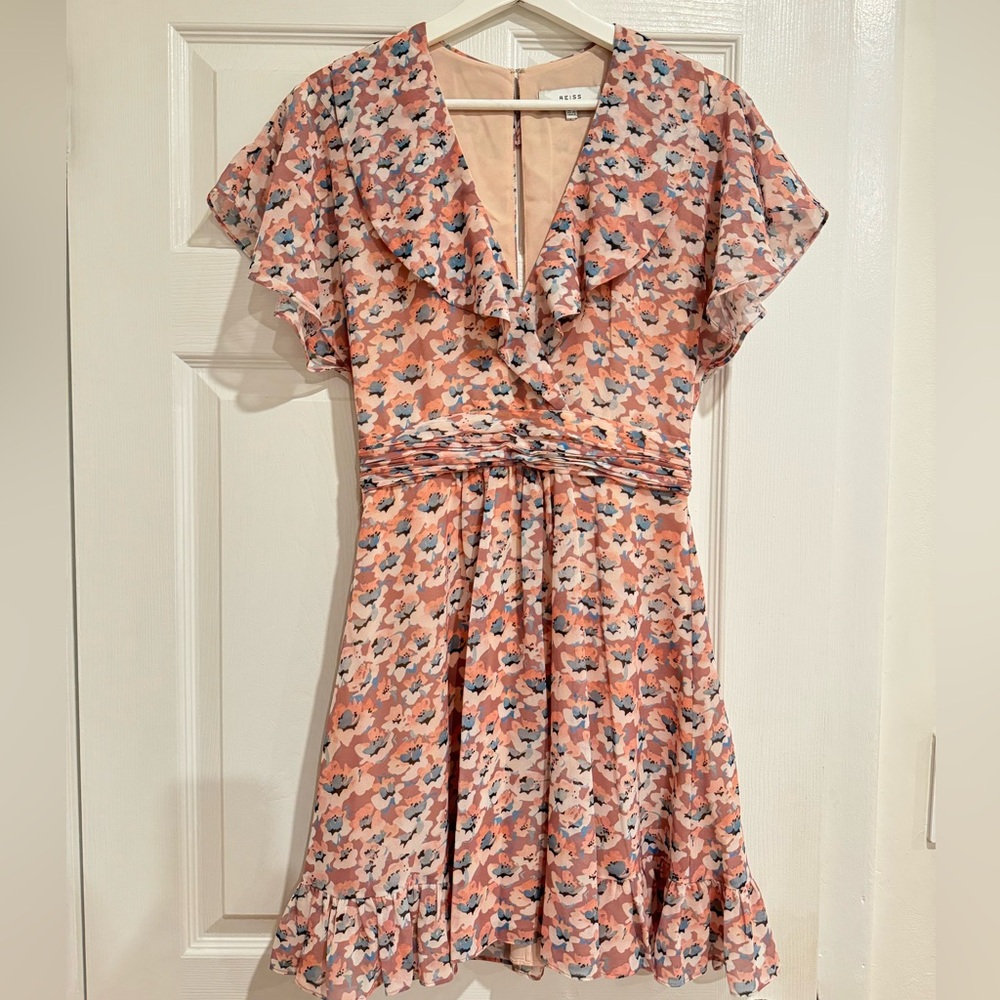 Reiss Mini Floral Dress
